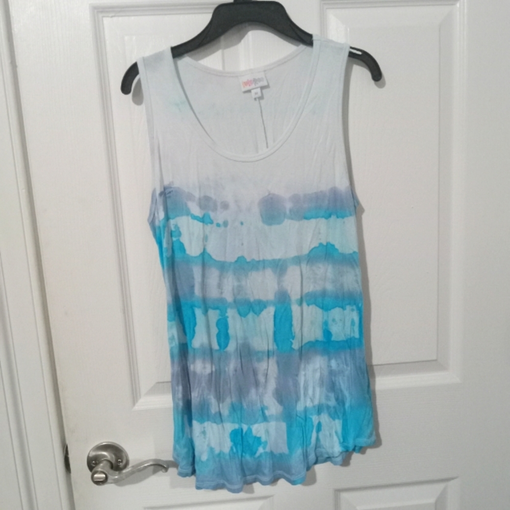 Tie Dye handmade tank top size Medium